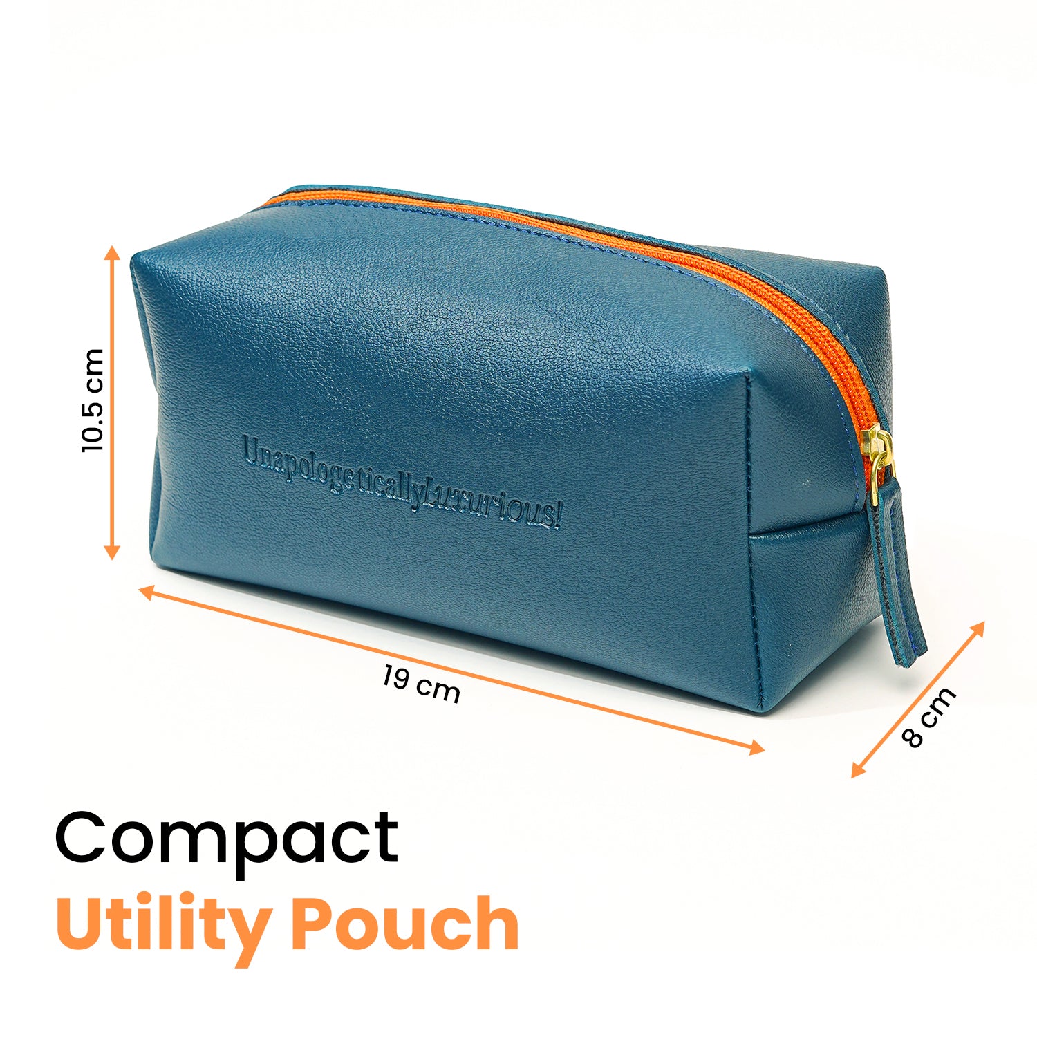 Alive + Well Luxury Skincare Travel Pouch - Teal Alive & Well