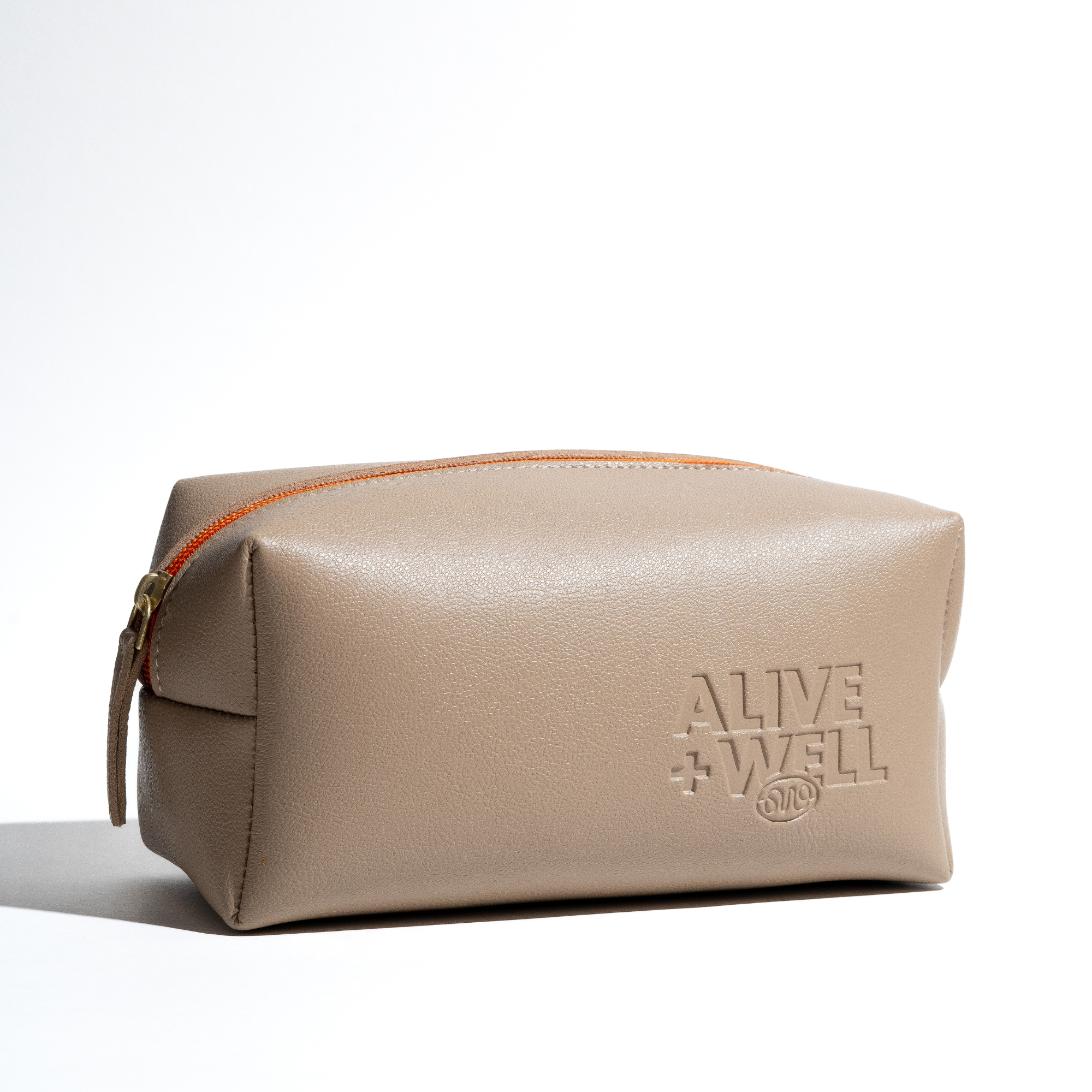 Gift: Alive + Well travel Pouch - Beige Alive & Well