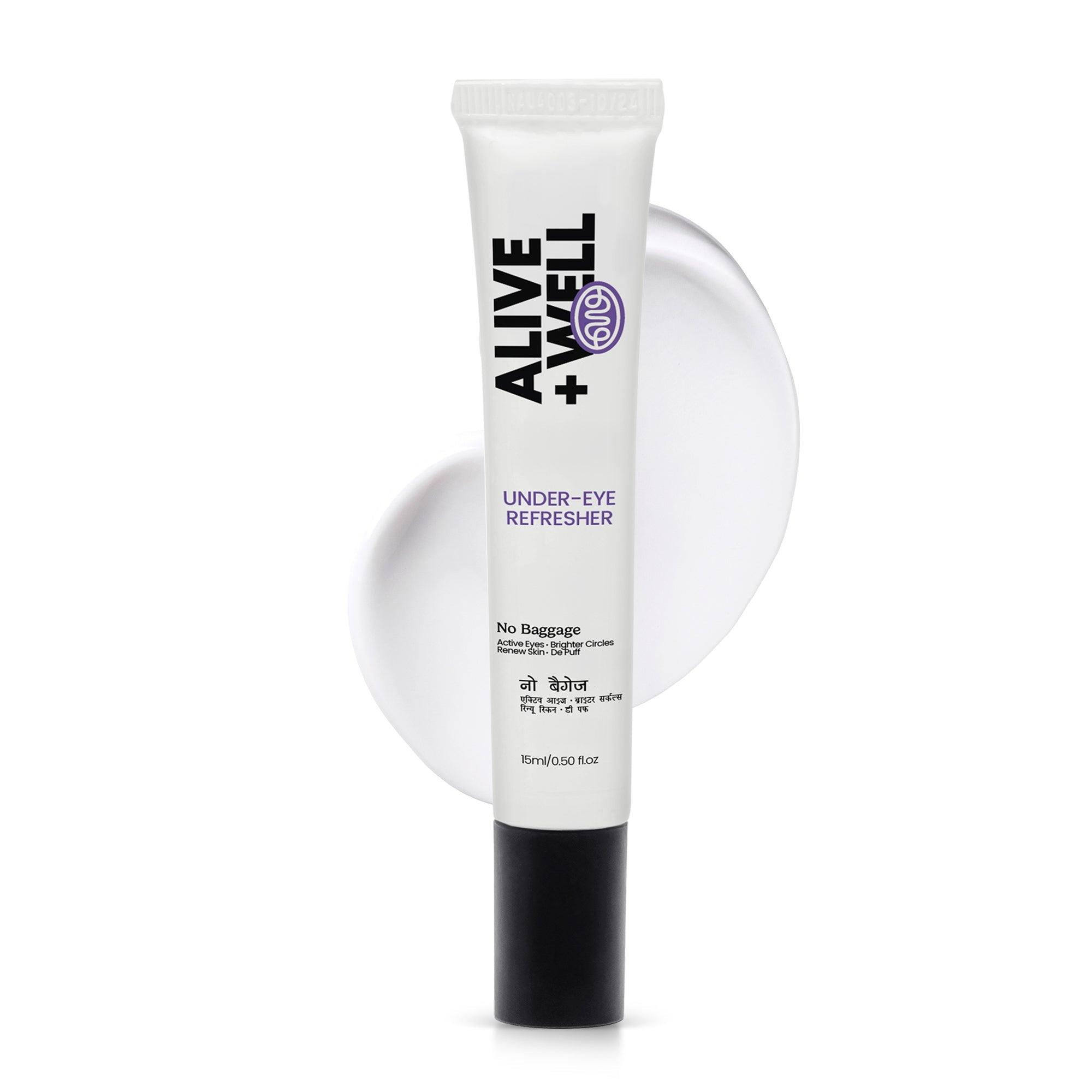 No Baggage Under Eye Cream Gel (15 ml) Alive & Well