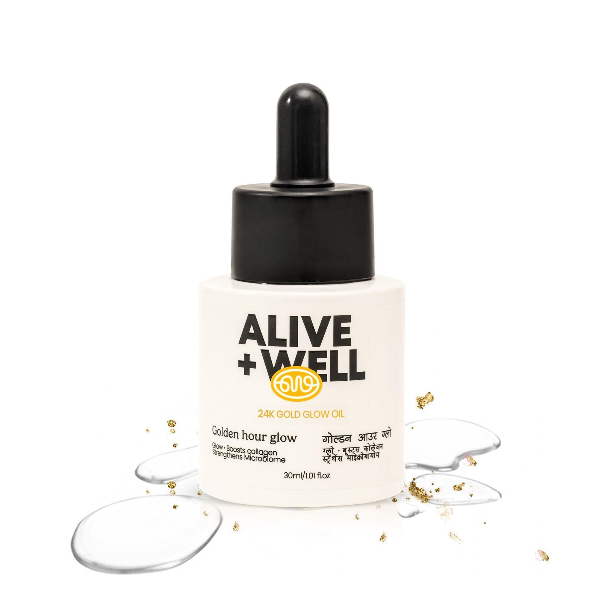 24K Gold Glow Oil (30 ml) Alive & Well
