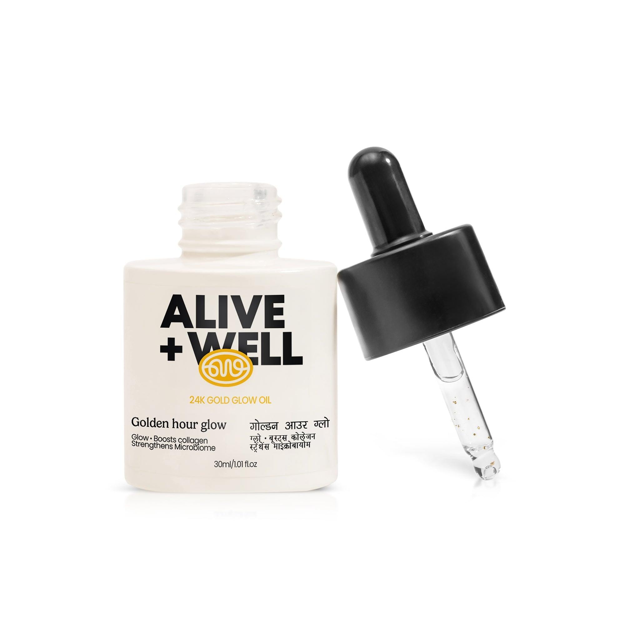 24K Gold Glow Oil (30 ml) Alive & Well