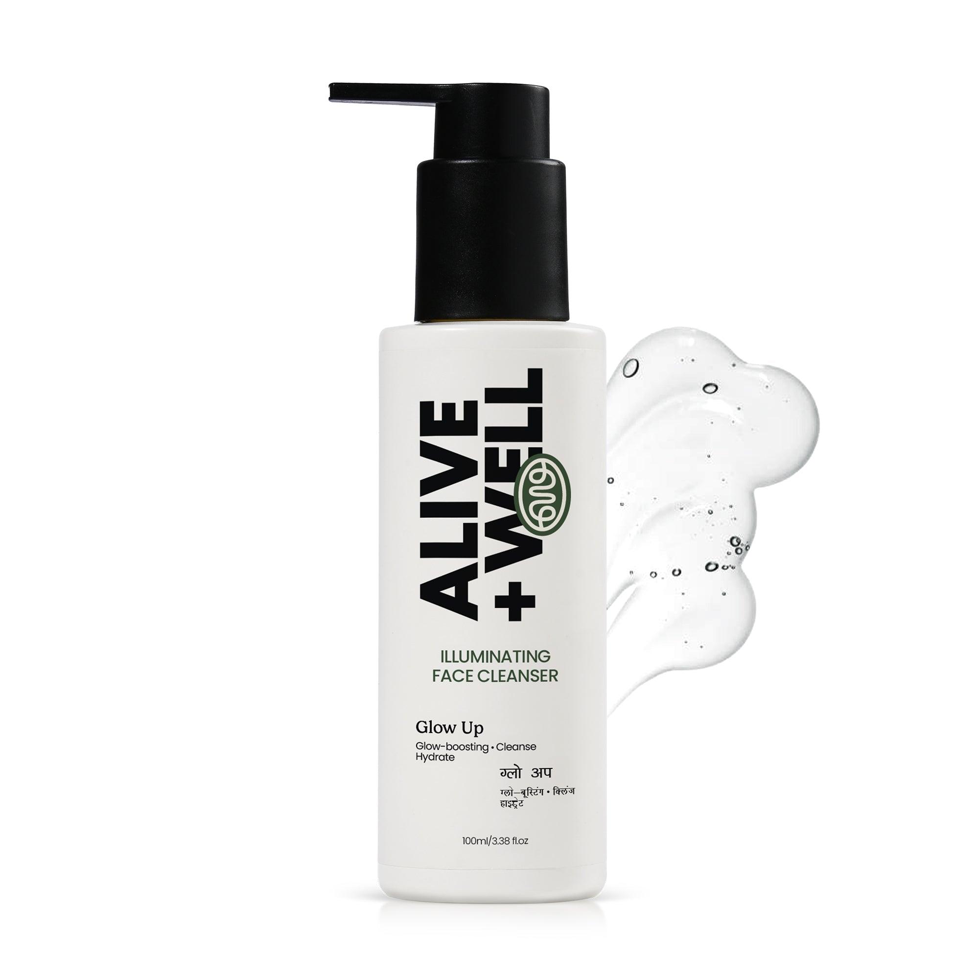 Glow Up Illuminating Face Cleanser (100 ml) Alive & Well