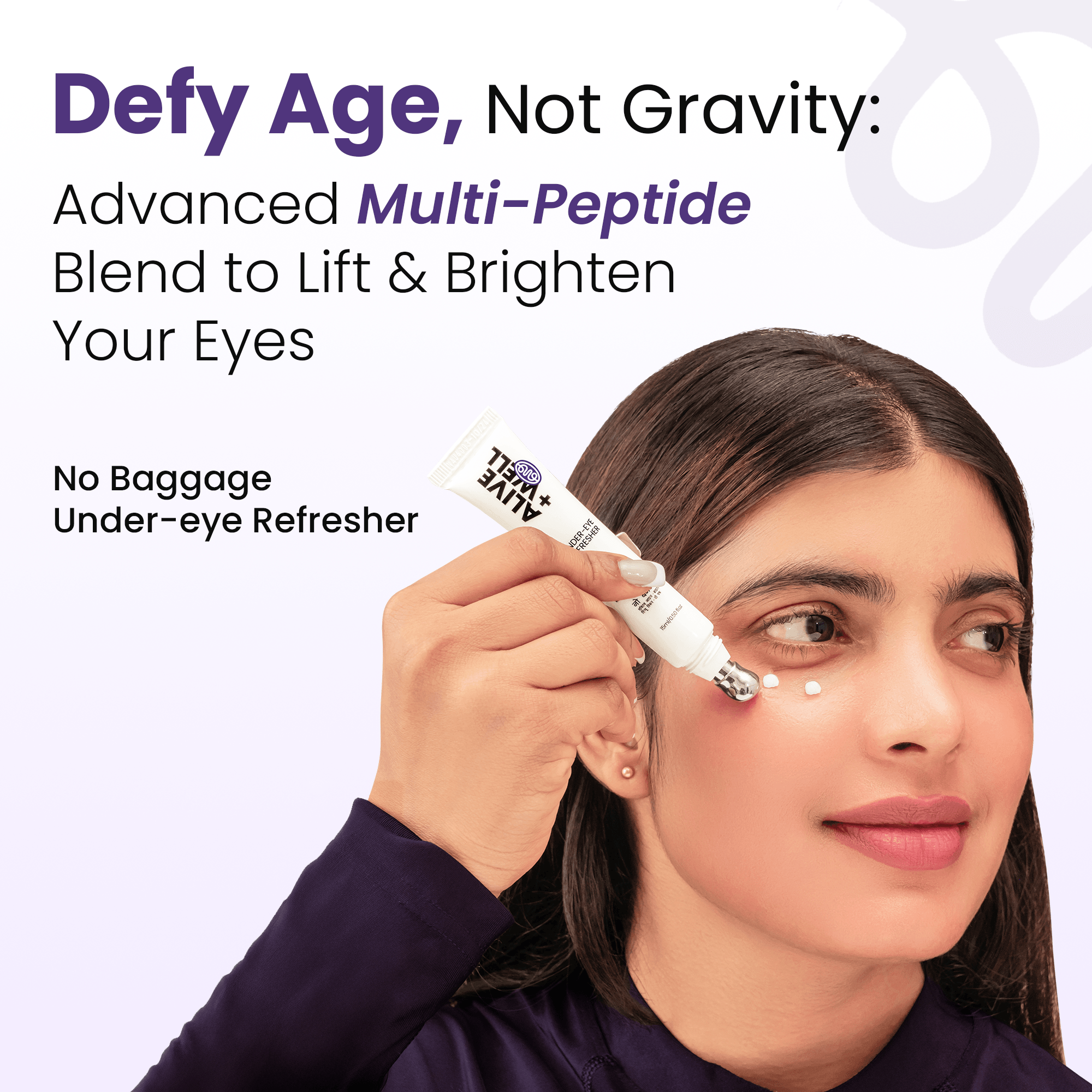 No Baggage Under Eye Cream Gel (15 ml) Alive & Well
