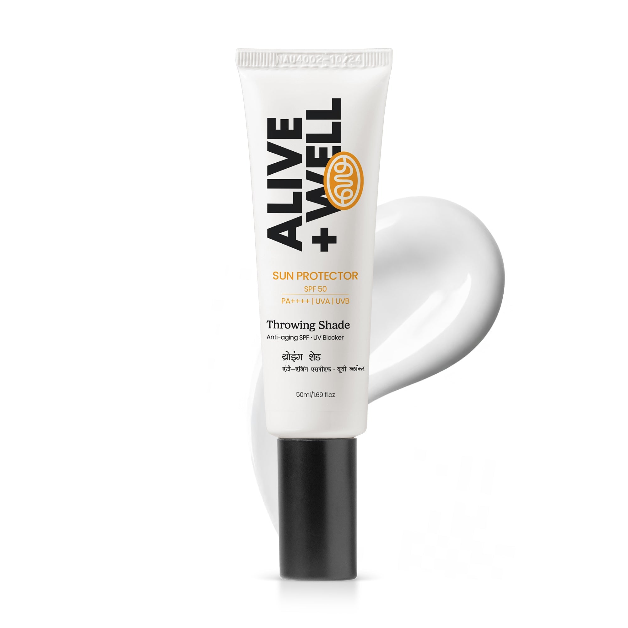 SPF 50 PA++++ (50ML) Throwing Shade Sunscreen  (Celebrity Special) Alive & Well